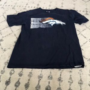 Navy Broncos T-shirt